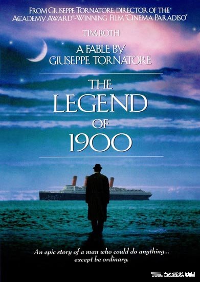 《海上钢琴师》（The Legend of 1900）海报