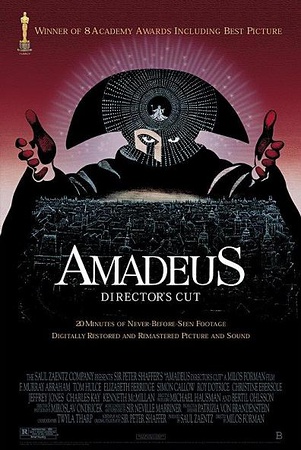 《莫扎特传》（Amadeus）海报