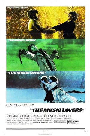 《音乐恋人》(The Music Lovers)海报