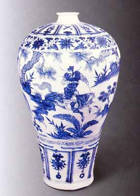 元代青花瓷器中的人物故事(组图)