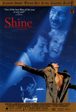 《闪亮的风采》(Shine)海报