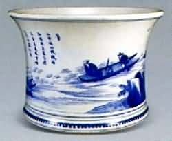 清代康熙青花瓷器