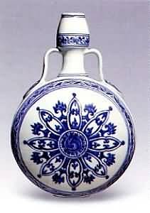 明代永乐青花瓷器