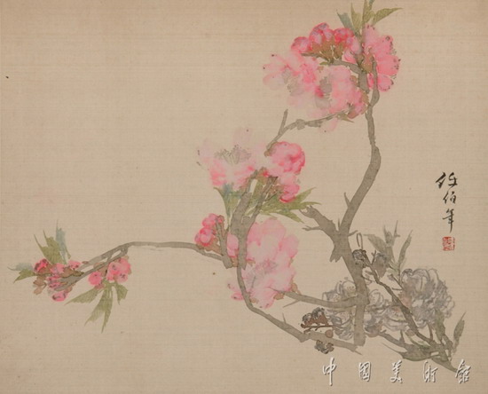 任伯年《桃花》