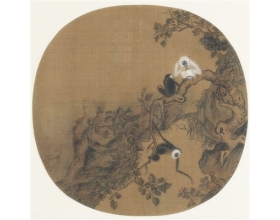 灵猴献瑞：古画中的猴趣